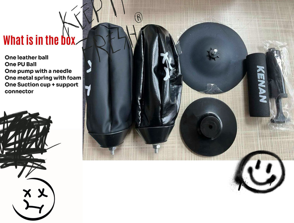 two portable punching bags / كيسين ملاكمة متنقلة X2